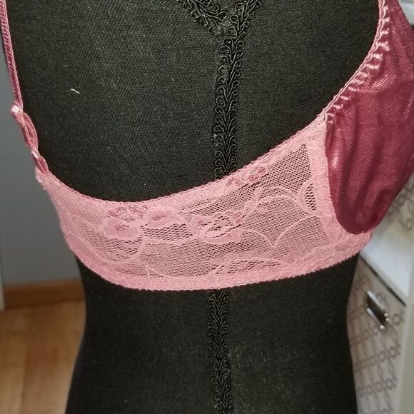 Vintage Christian Dior Bralette 34B second skin pink - Picture 11 of 12